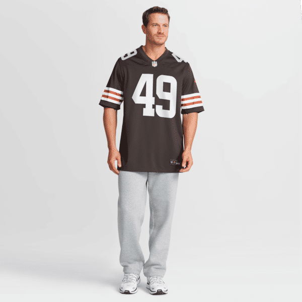 Cleveland Browns Carson Schwesinger Game Jersey - Brown