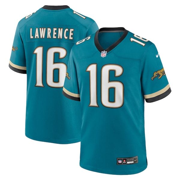 Jacksonville Jaguars Trevor Lawrence Game Jersey - Teal