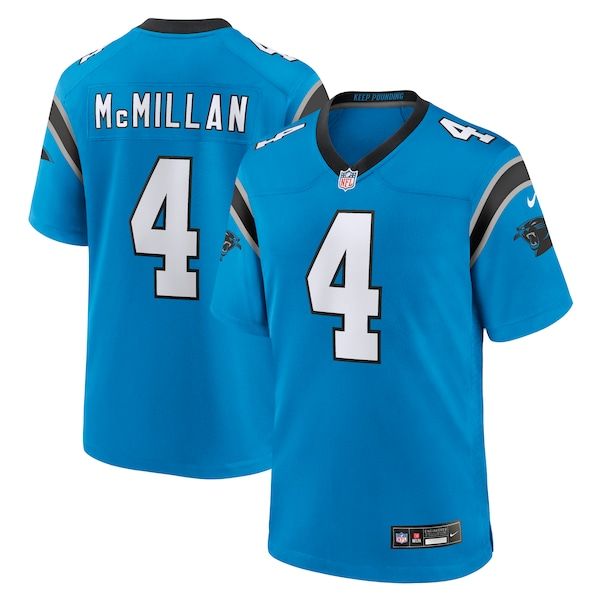 Carolina Panthers Tetairoa McMillan Alternate Game Jersey - Blue