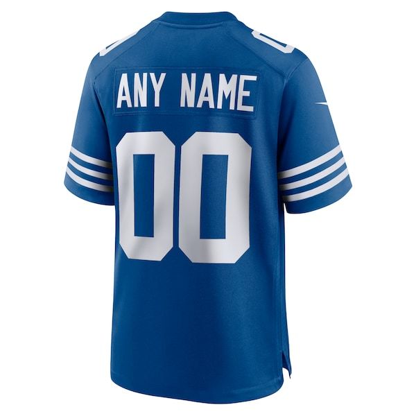Indianapolis Colts Alternate Custom Game Jersey - Royal