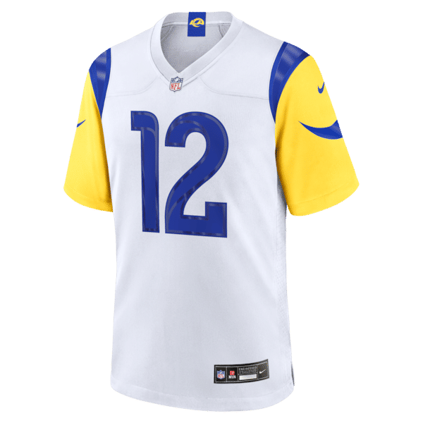Los Angeles Rams Puka Nacua Game Jersey - White