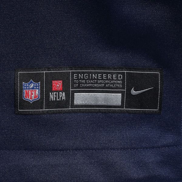 New England Patriots Christian Gonzalez Game Jersey - Navy