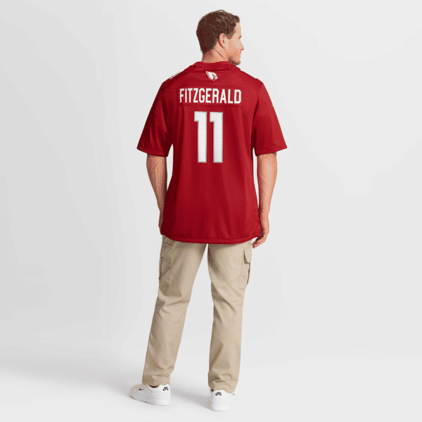 Arizona Cardinals Larry Fitzgerald Team Retired Game Jersey - Cardinal