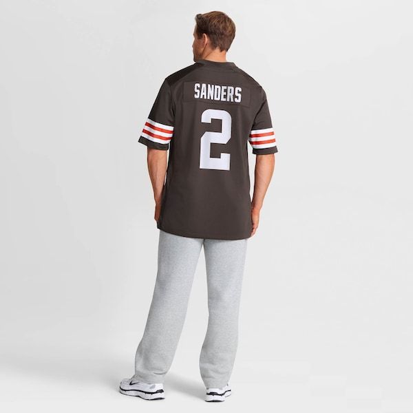 Cleveland Browns Shedeur Sanders Game Jersey - Brown
