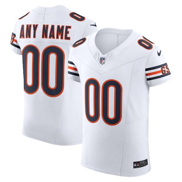 Chicago Bears Vapor F.U.S.E. Elite Custom Jersey - White