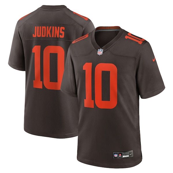 Cleveland Browns Quinshon Judkins Alpha Dawg Game Jersey - Brown
