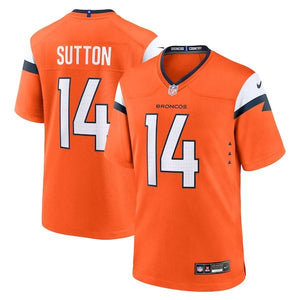 Denver Broncos Courtland Sutton Mile High Collection Game Jersey - Orange