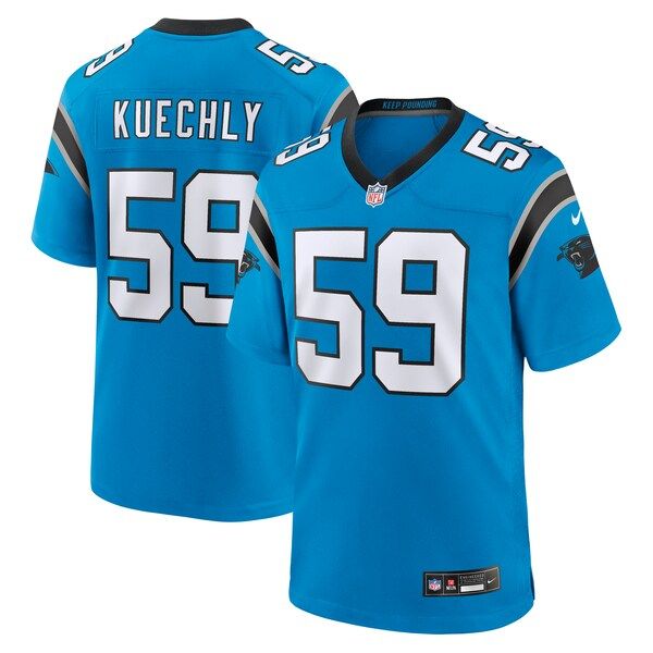 Carolina Panthers Luke Kuechly Alternate Game Jersey - Blue
