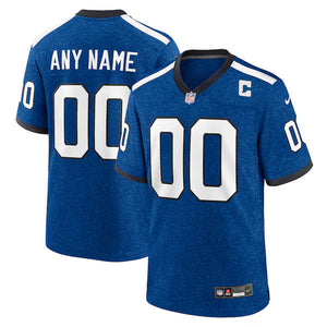 Indianapolis Colts Alternate Custom Game Jersey - Blue