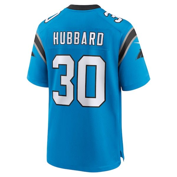 Carolina Panthers Chuba Hubbard Alternate Game Jersey - Blue