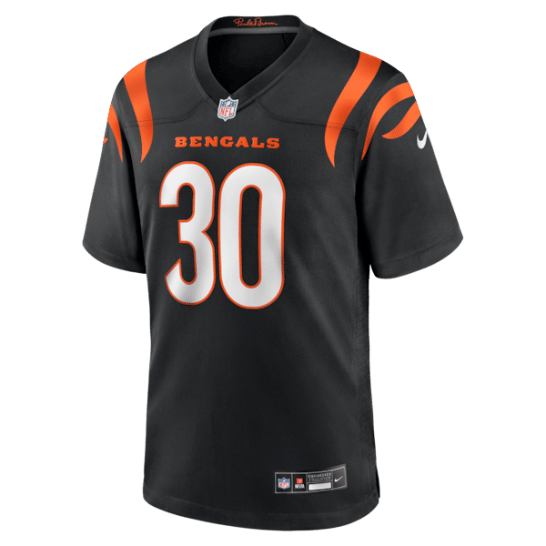 Cincinnati Bengals Chase Brown Game Jersey - Black