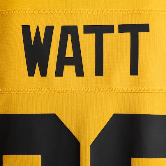 Pittsburgh Steelers Alternate 1933 Throwback Game Custom Jersey - Gold