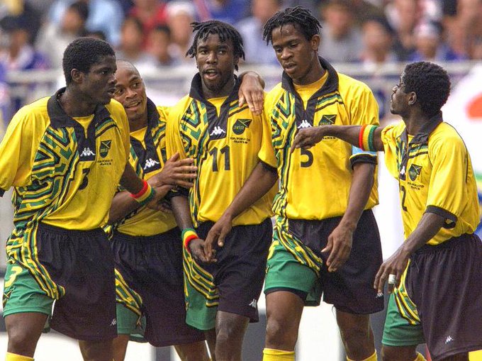 JAMAICA 98 RETRO HOME JERSEY