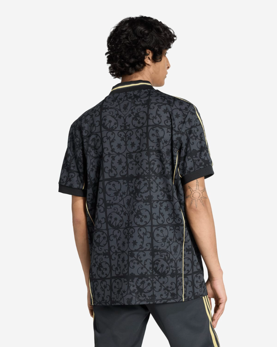 LIVERPOOL 25/26 ADIDAS LFSTLR BLACK GOLD T-SHIRT