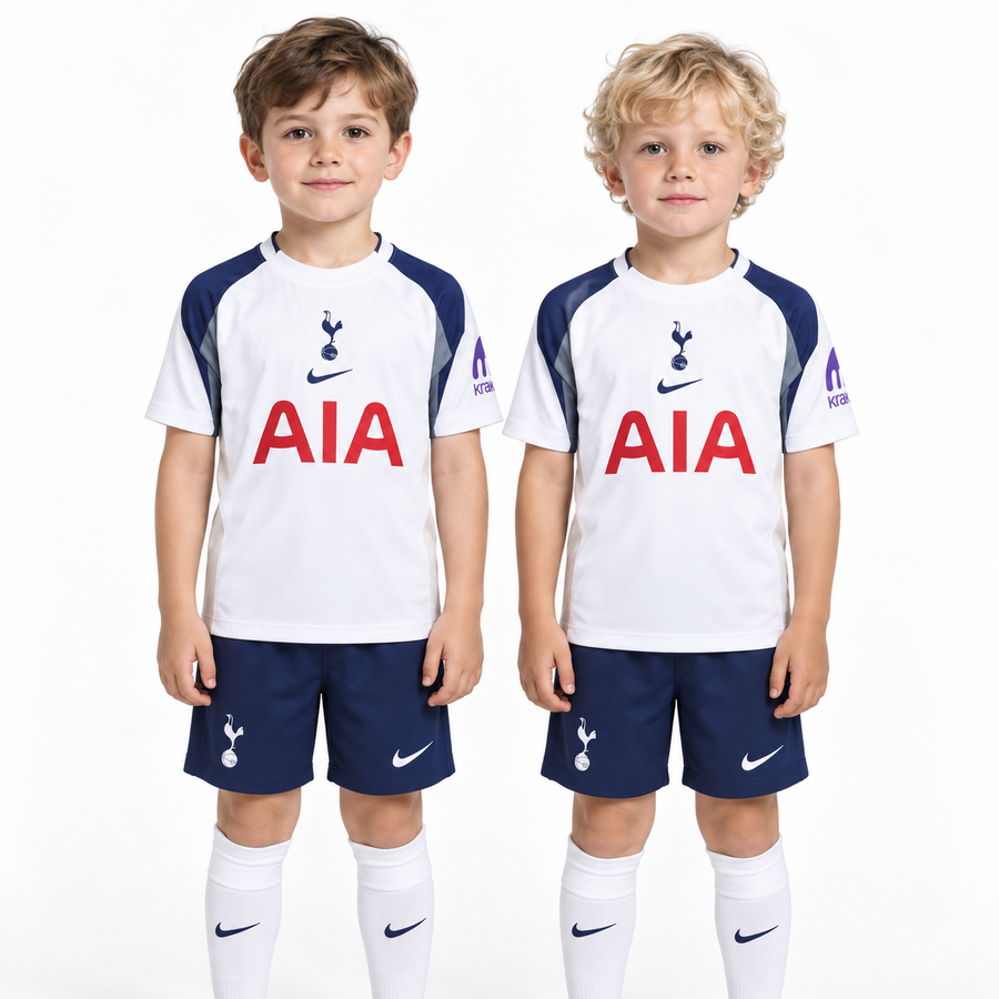 TOTTENHAM HOTSPUR 25/26 HOME KIDS KIT