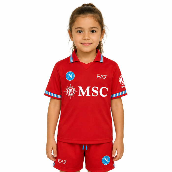 SSC NAPOLI 26/27 THIRD KIDS KIT