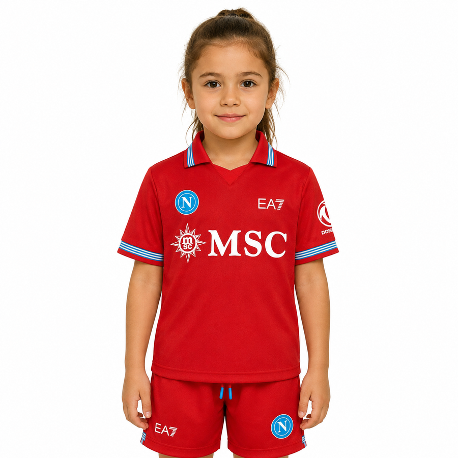 SSC NAPOLI 26/27 THIRD KIDS KIT