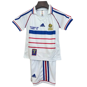 FRANCE 98 RETRO AWAY KIDS WORLD CUP KIT