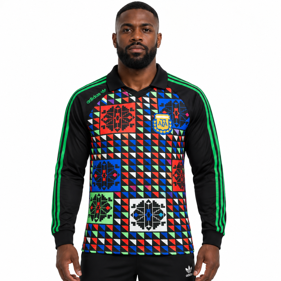 ARGENTINA 90 RETRO GOALKEEPER LONG SLEEVE JERSEY