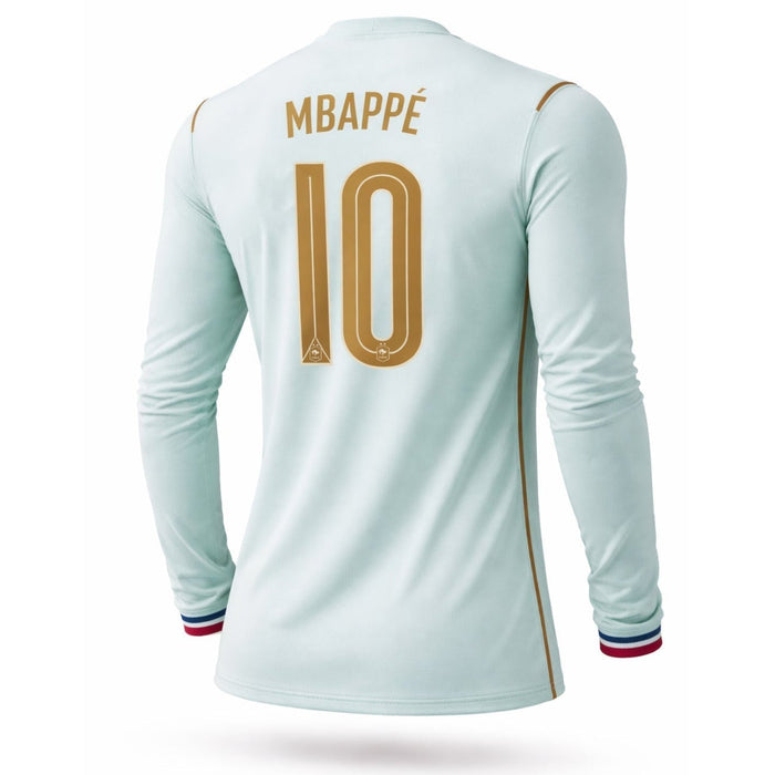 FRANCE 26 AWAY LONG SLEEVE JERSEY MBAPPÉ #10