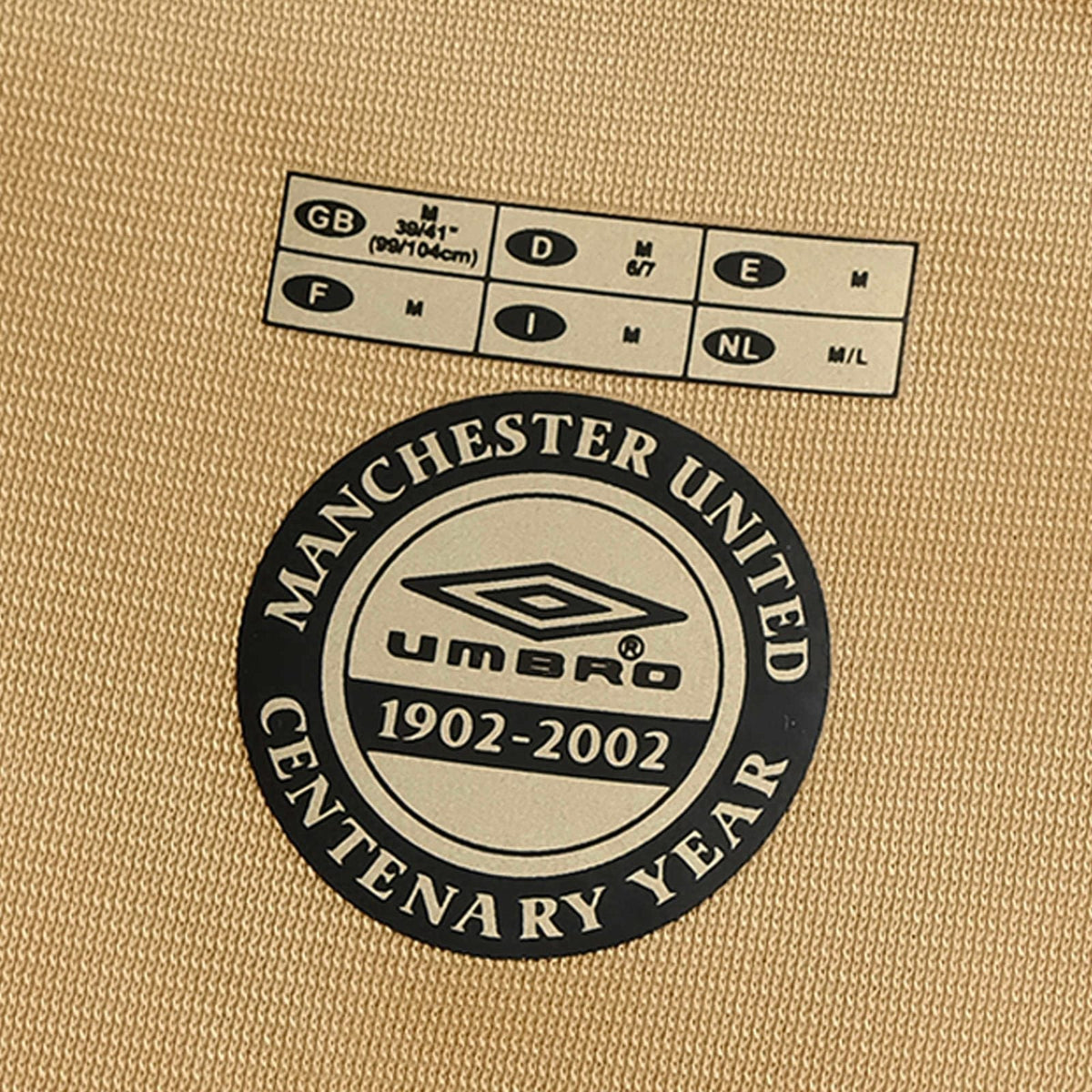 MANCHESTER UNITED 01/02 RETRO JERSEY