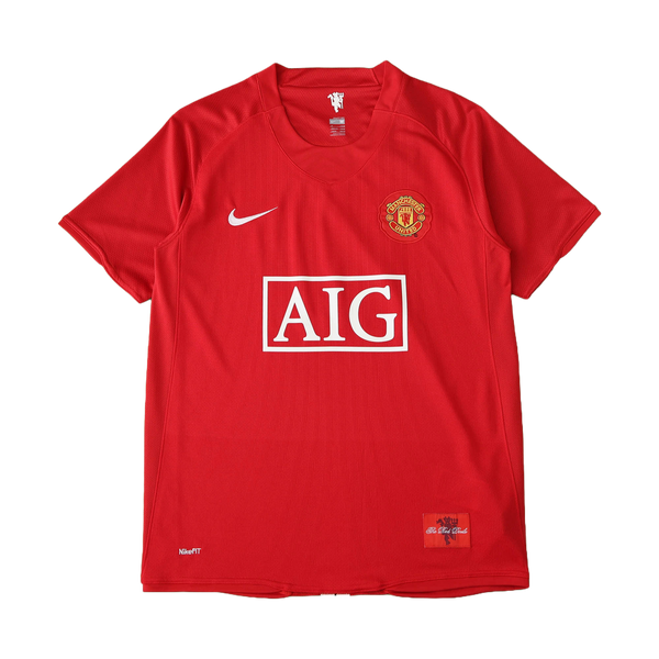 MANCHESTER UNITED 07/08 RETRO HOME JERSEY