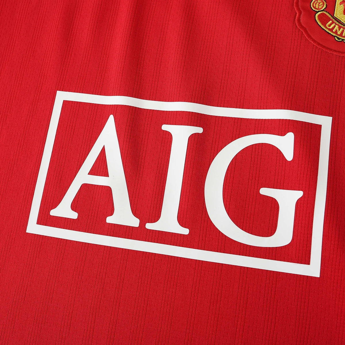 MANCHESTER UNITED 07/08 RETRO HOME JERSEY