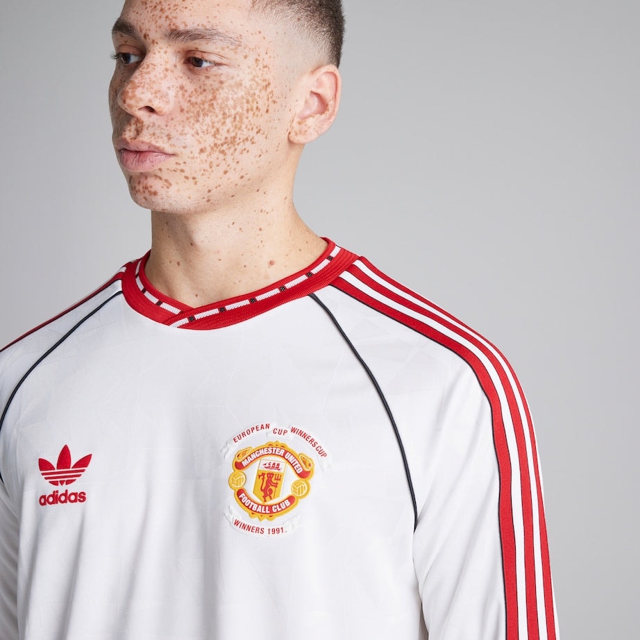 MANCHESTER UNITED 91 RETRO AWAY LONG SLEEVE JERSEY