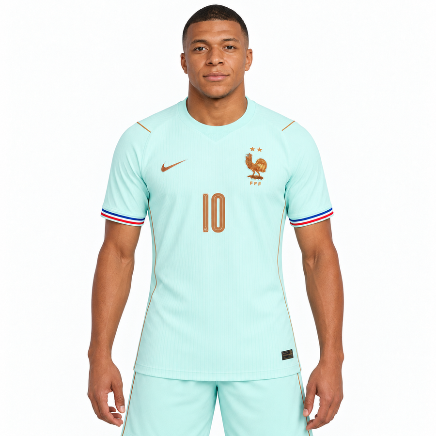 FRANCE 26 AWAY WORLD CUP JERSEY MBAPPÉ #10