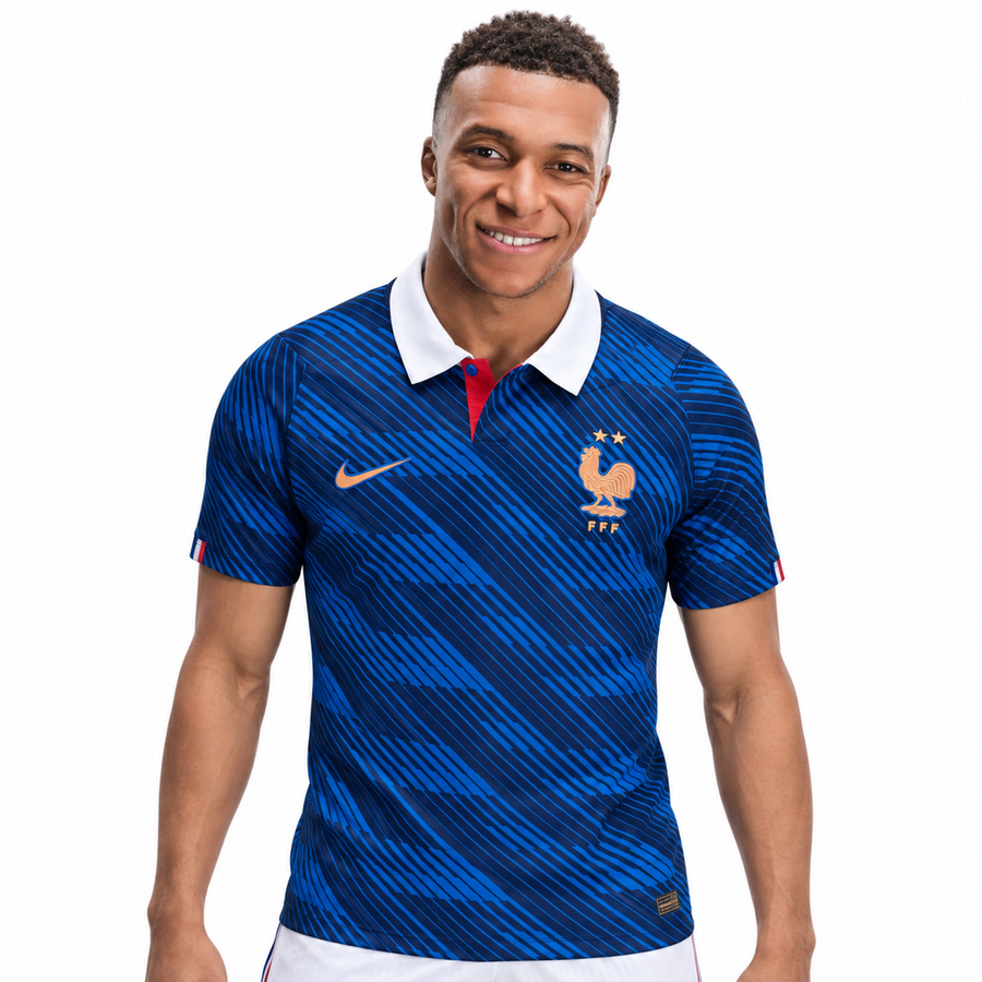 FRANCE 26 HOME PLAYER WORLD CUP JERSEY