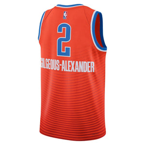 Oklahoma City Thunder Shai Gilgeous-Alexander #2 Association Edition Jersey - White