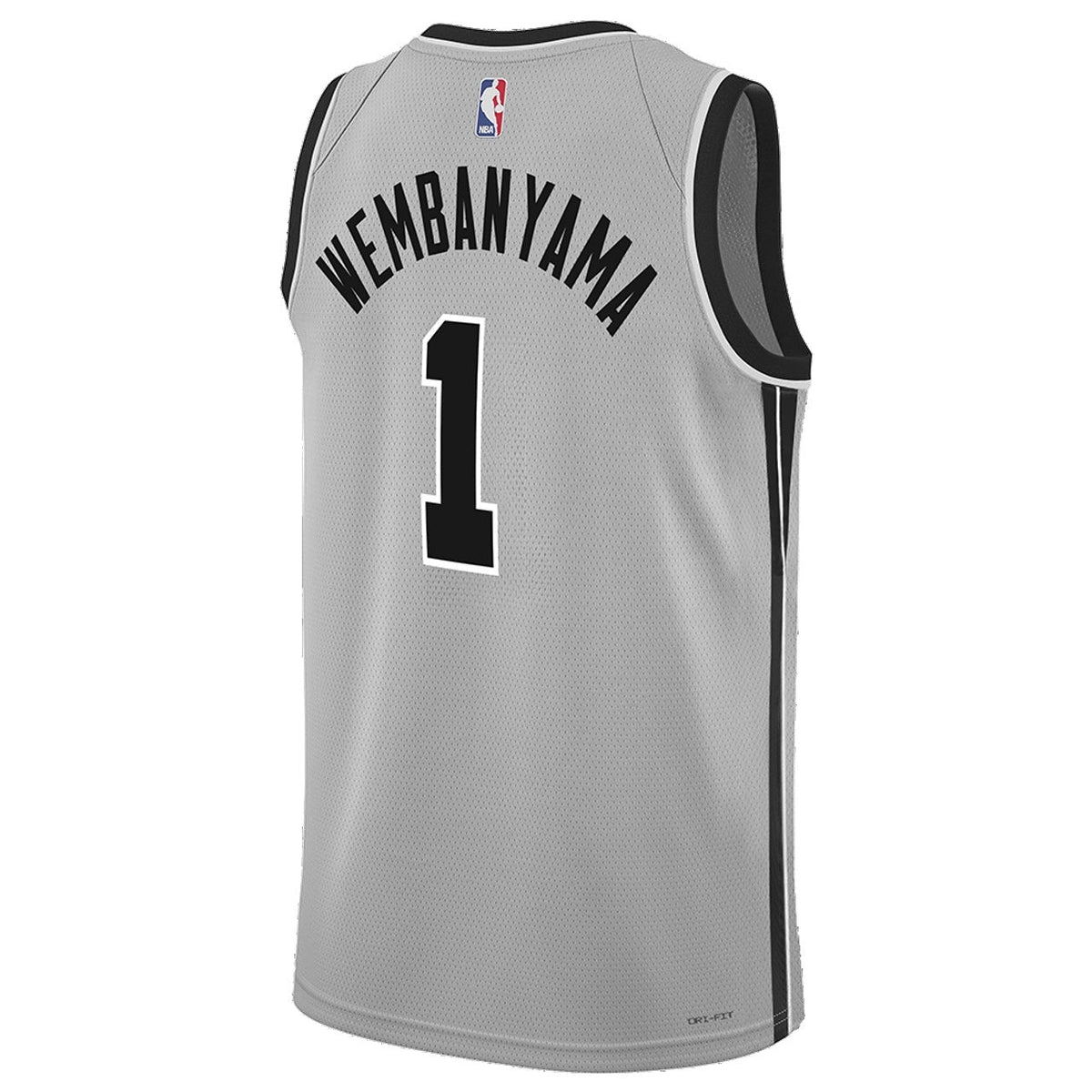 San Antonio Spurs Victor Wembanyama #1 Statement Edition Jersey - Silver Gray