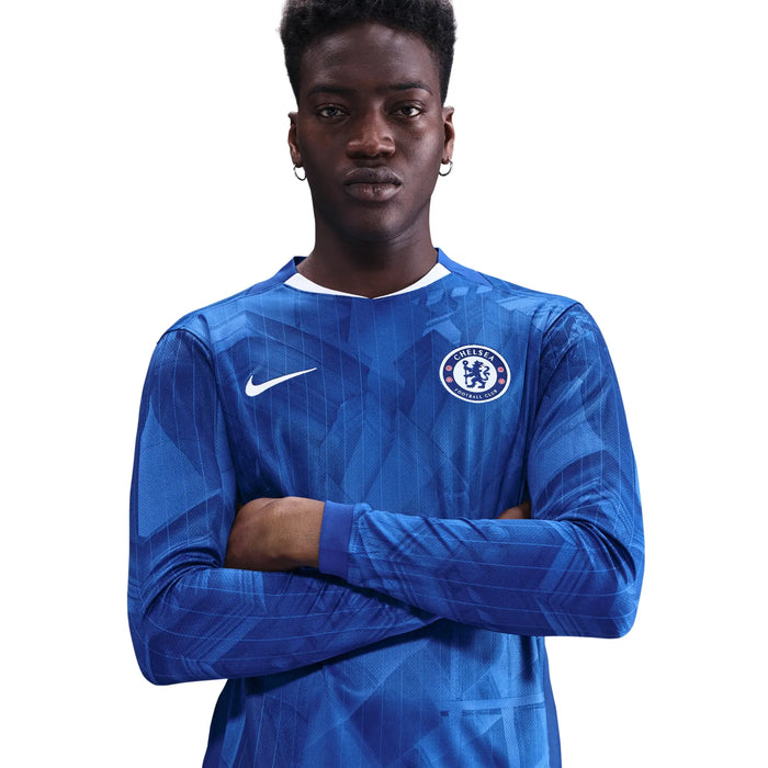 CHELSEA 25/26 HOME LONG SLEEVE AUTHENTIC JERSEY