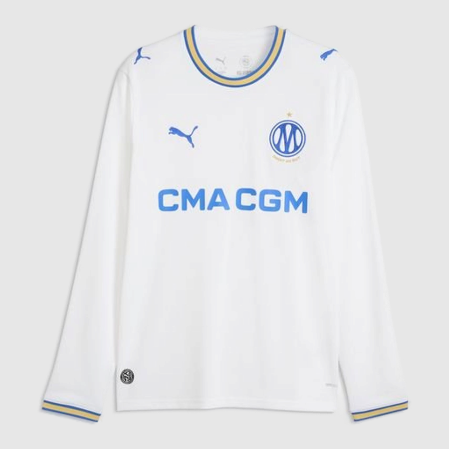 OLYMPIQUE DE MARSEILLE 26/27 HOME LONG SLEEVE JERSEY