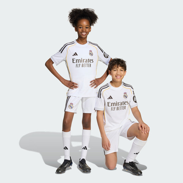 REAL MADRID HOME 25/26 KIDS SHORTS