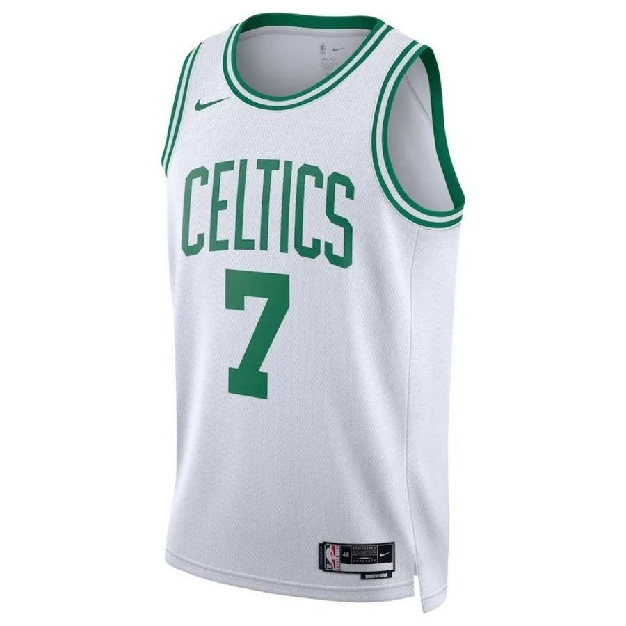 Boston Celtics Jaylen Brown #7 2025/26 Association Edition Jersey - White