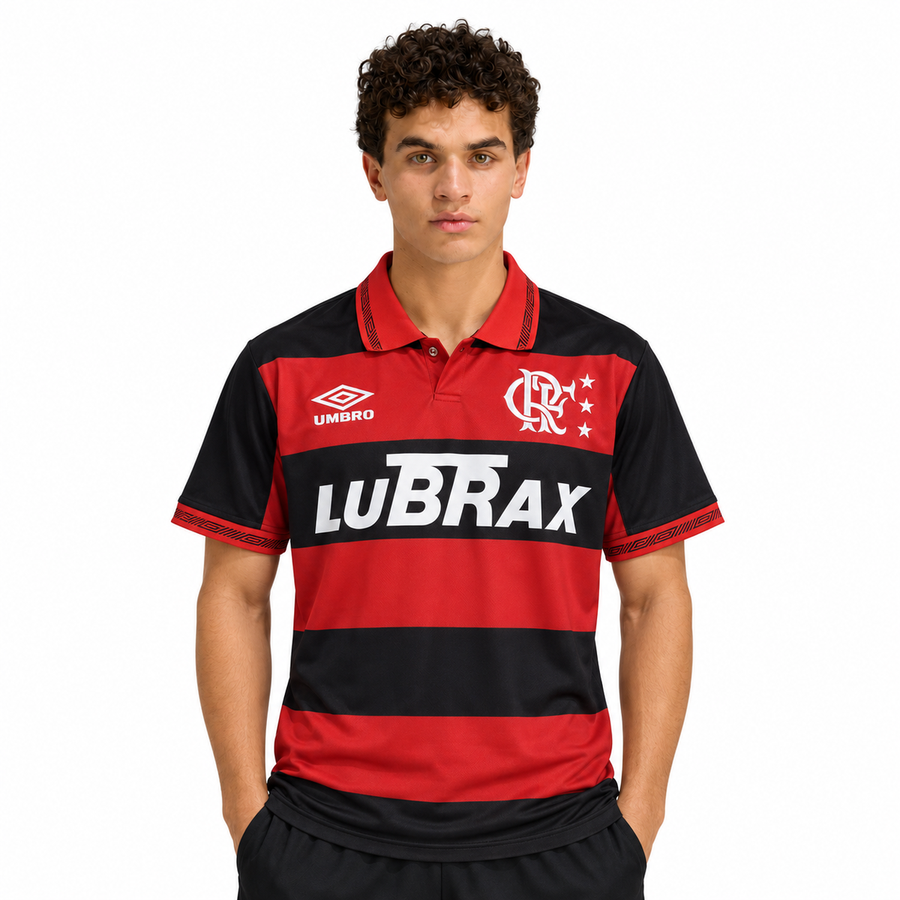 FLAMENGO 90 RETRO HOME JERSEY