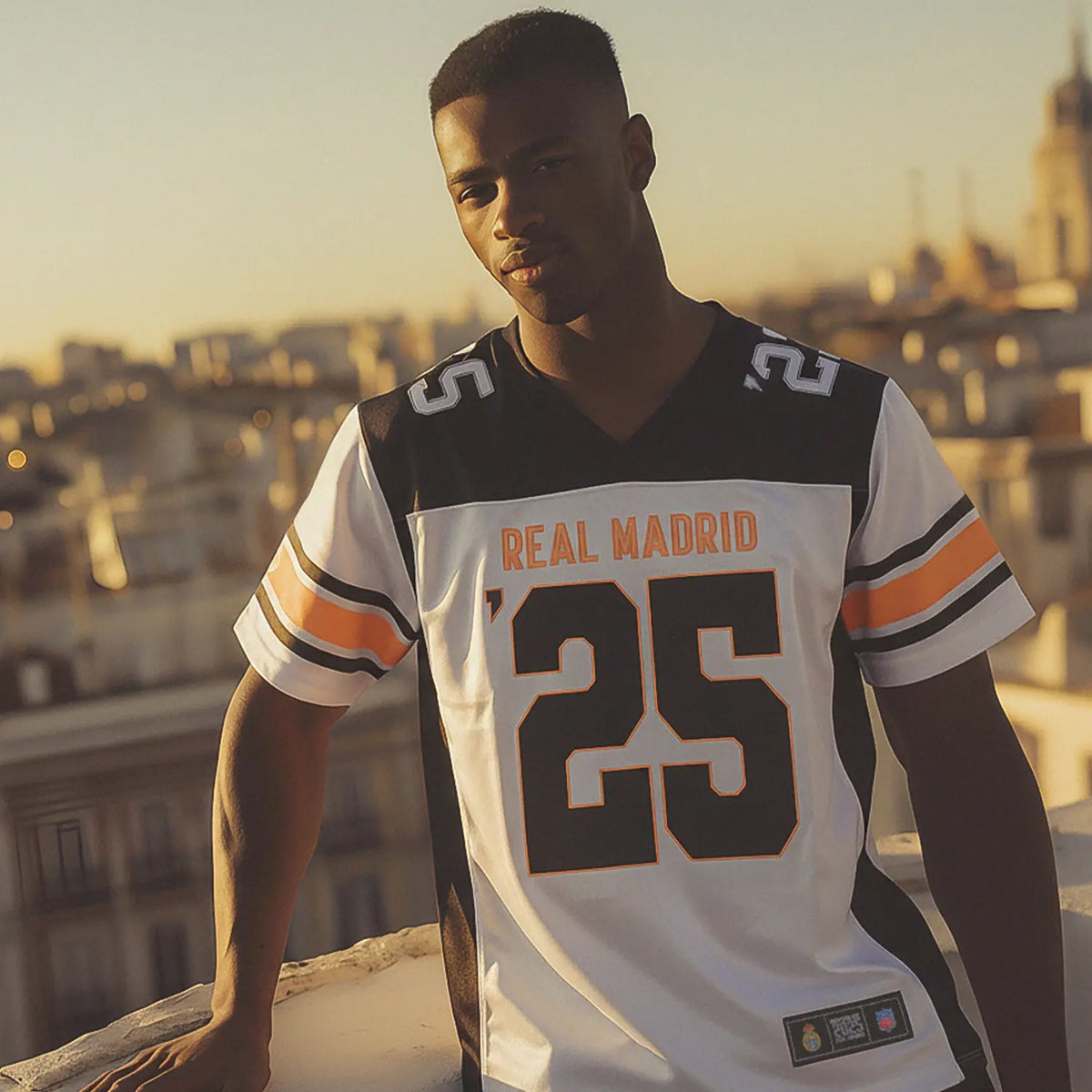 REAL MADRID X NFL WHITE JERSEY