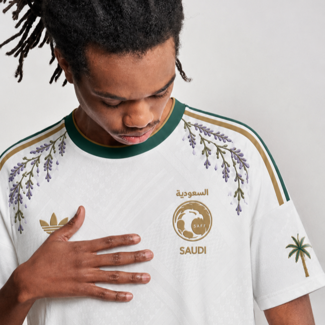 SAUDI ARABIA 26/27 AWAY EMBROIDERED PLAYER JERSEY