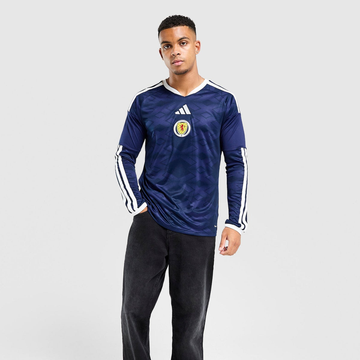 SCOTLAND 26/27 HOME LONG SLEEVE JERSEY
