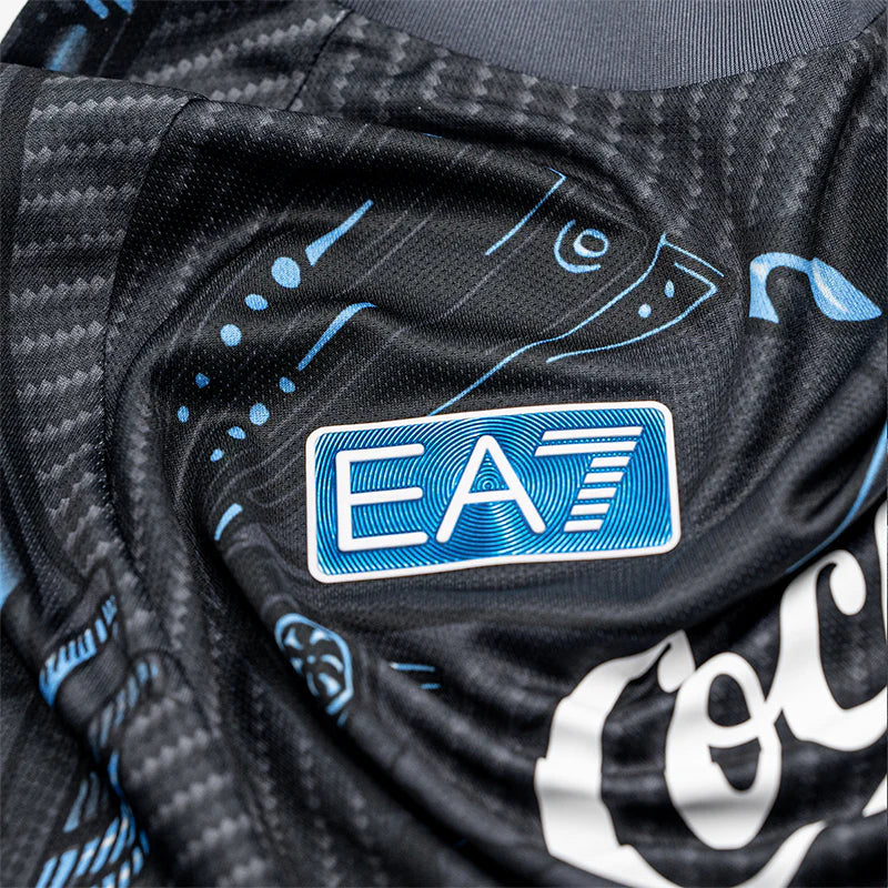 SSC NAPOLI 25/26 TRAINING EBONY JERSEY