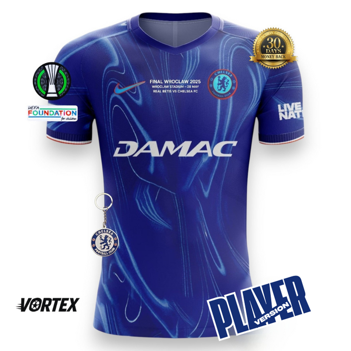 CHELSEA 24/25 HOME UECL FINAL AUTHENTIC JERSEY