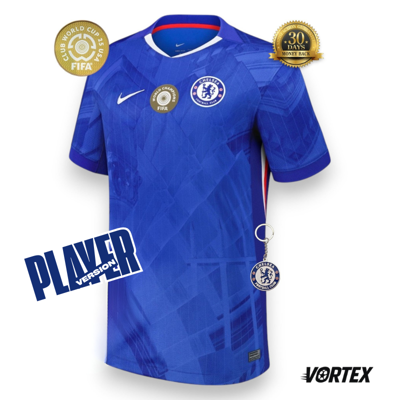 CHELSEA 25/26 HOME WORLD CHAMPIONS PLAYER JERSEY