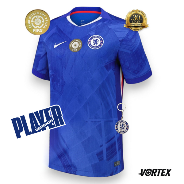 CHELSEA 25/26 HOME WORLD CHAMPIONS PLAYER JERSEY