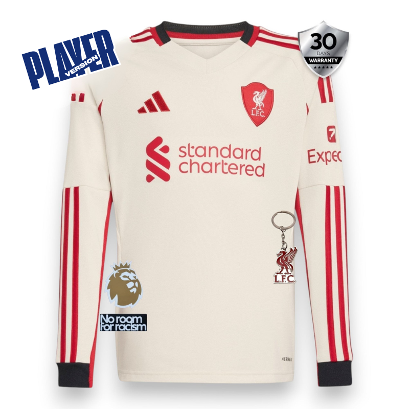 LIVERPOOL 25/26 AWAY LONG SLEEVE AUTHENTIC JERSEY