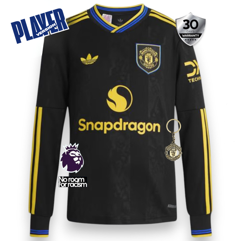 MANCHESTER UNITED 25/26 THIRD LONG SLEEVE AUTHENTIC JERSEY