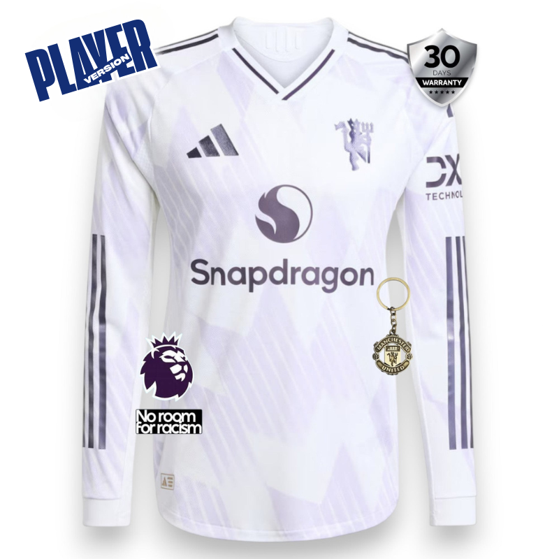 MANCHESTER UNITED 25/26 AWAY LONG SLEEVE AUTHENTIC JERSEY