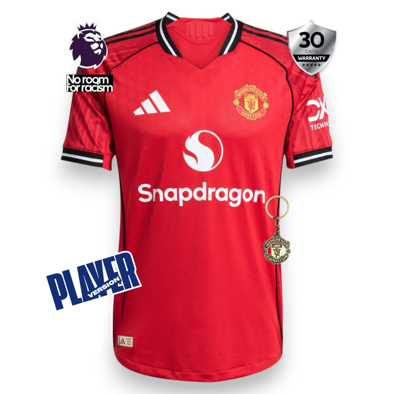 MANCHESTER UNITED 25/26 HOME AUTHENTIC JERSEY