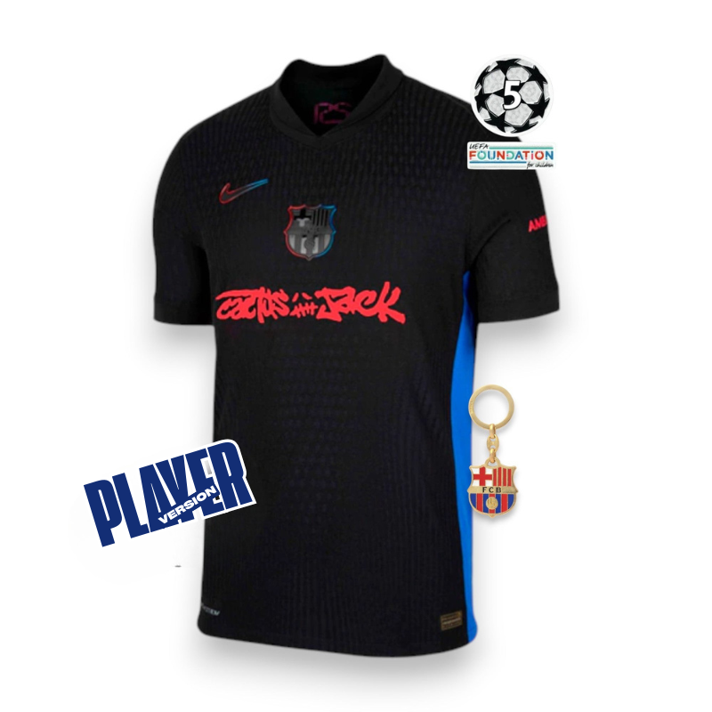 BARCELONA X TRAVIS SCOTT AWAY AUTHENTIC JERSEY