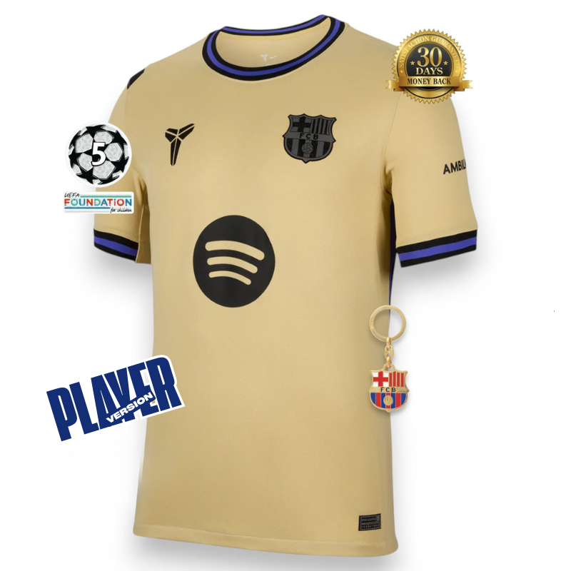 BARCELONA X KOBE BRYANT AWAY PLAYER 25/26 JERSEY